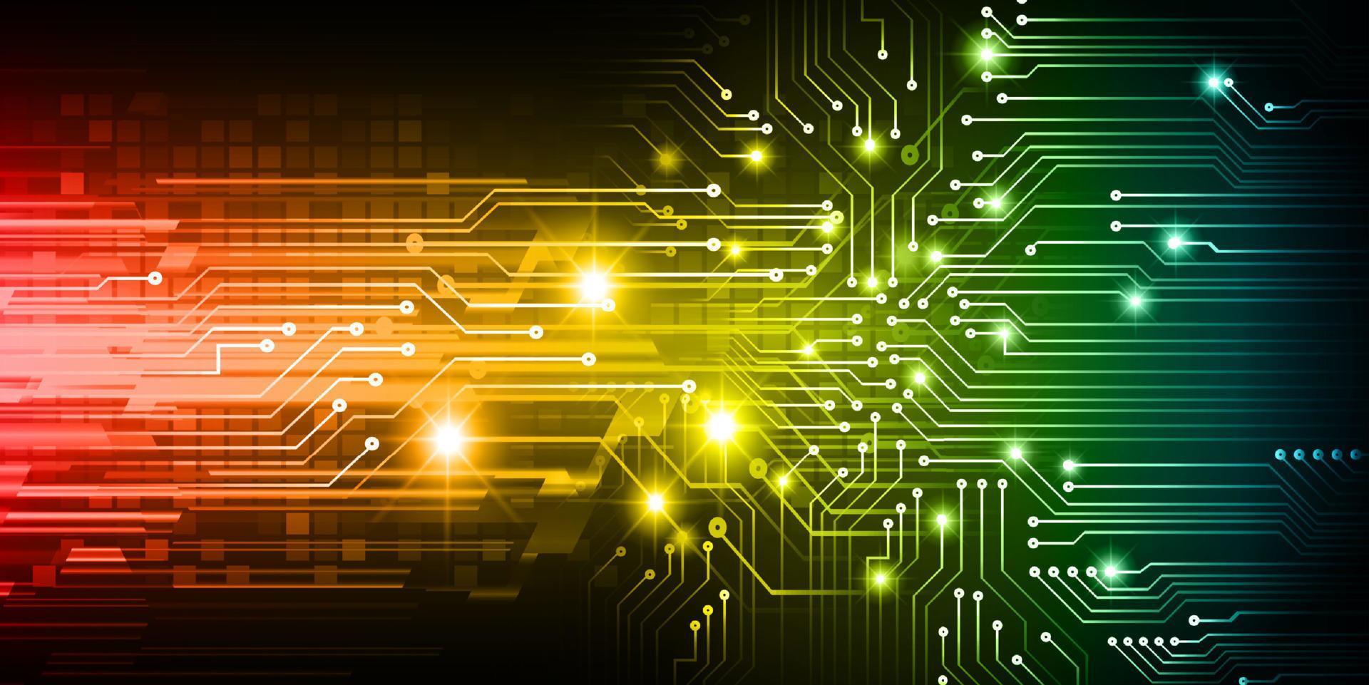 Modern Technology Background vector