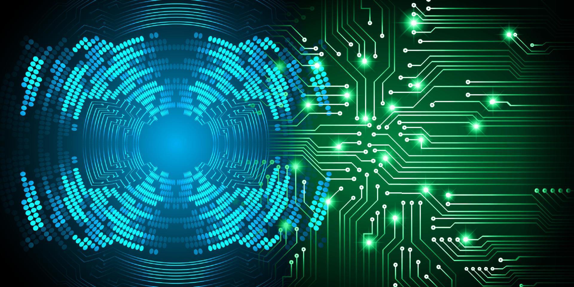 Modern Technology Background vector