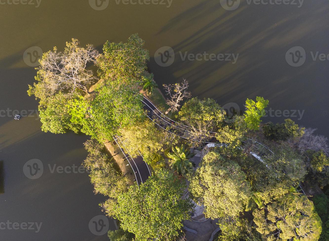 public park aerial view photo