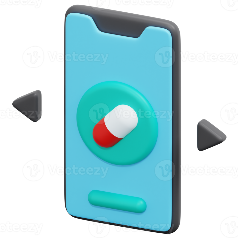 online pharmacy 3d render icon illustration png