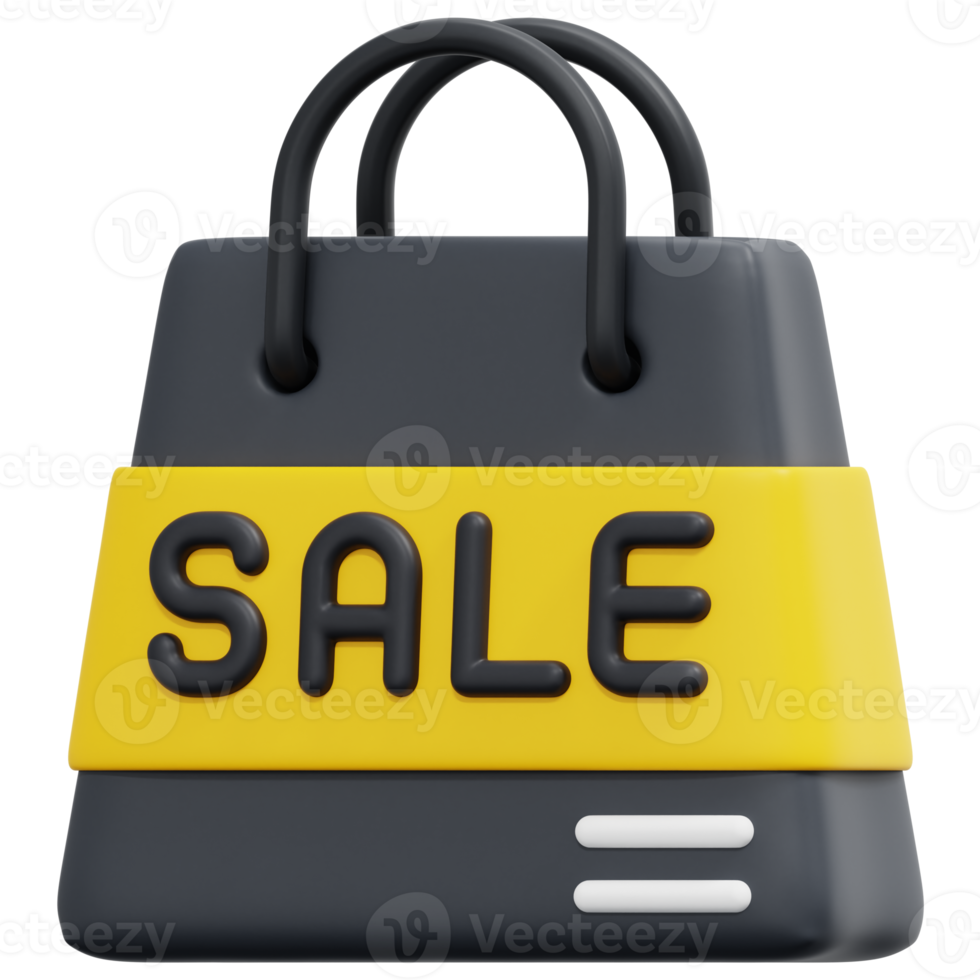 sale 3d render icon illustration png