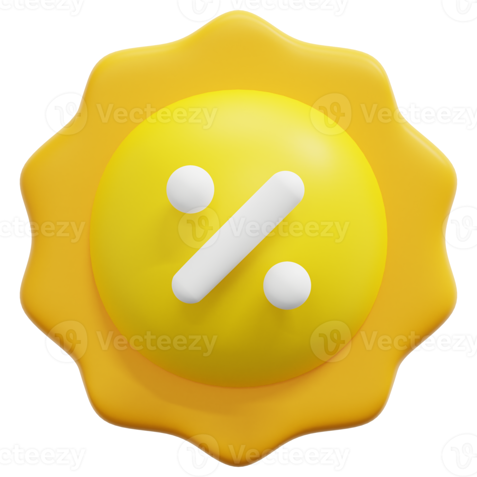 summer sale 3d render icon illustration png
