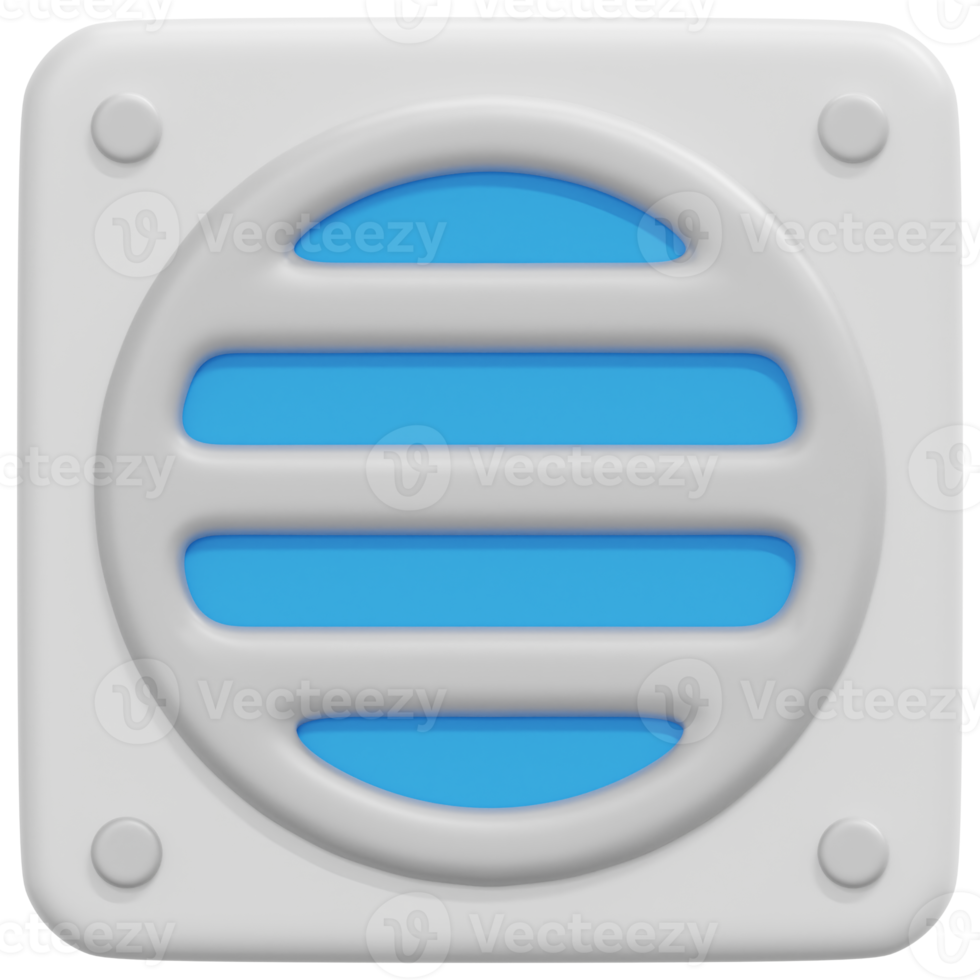 drain 3d render icon illustration png