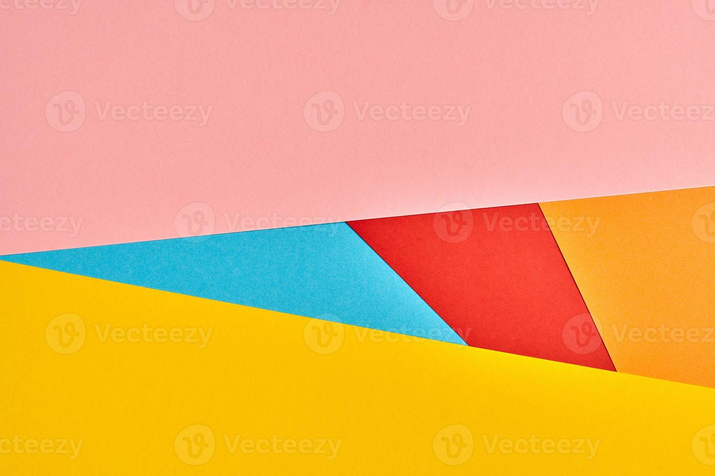 Multicolored abstract paper background photo