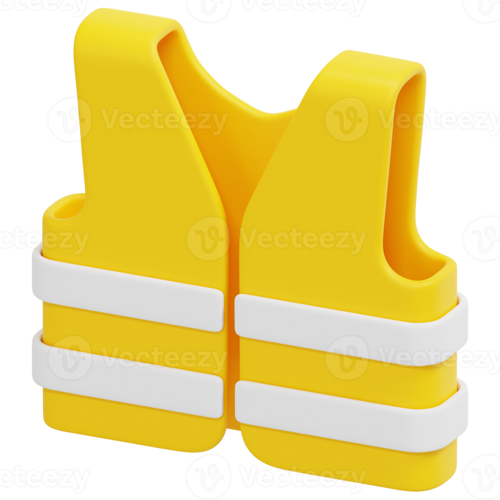 weste 3d-render-symbol-illustration png