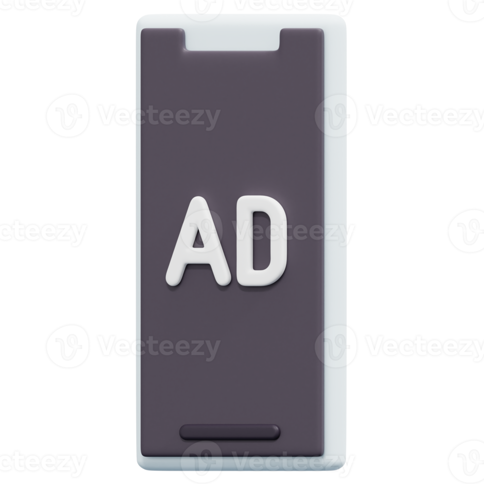 mobiel afzet 3d geven icoon illustratie png