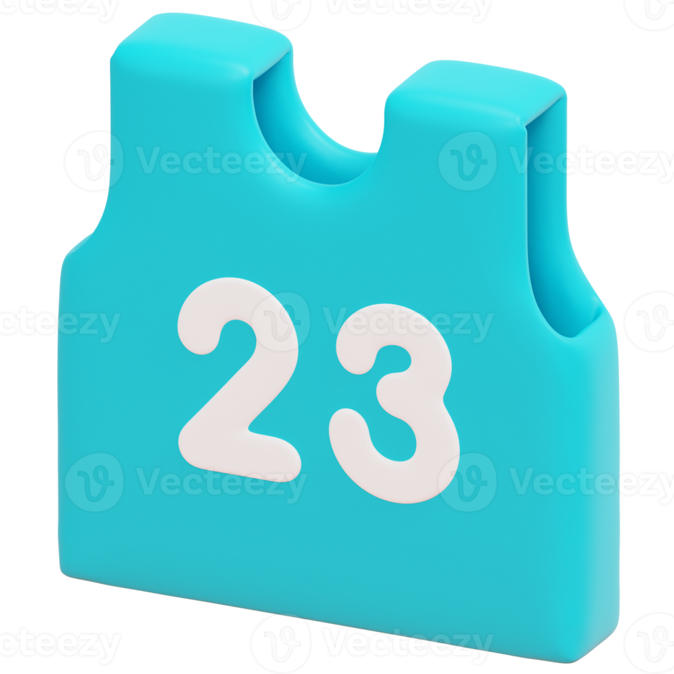 shirt 3d render icon illustration png