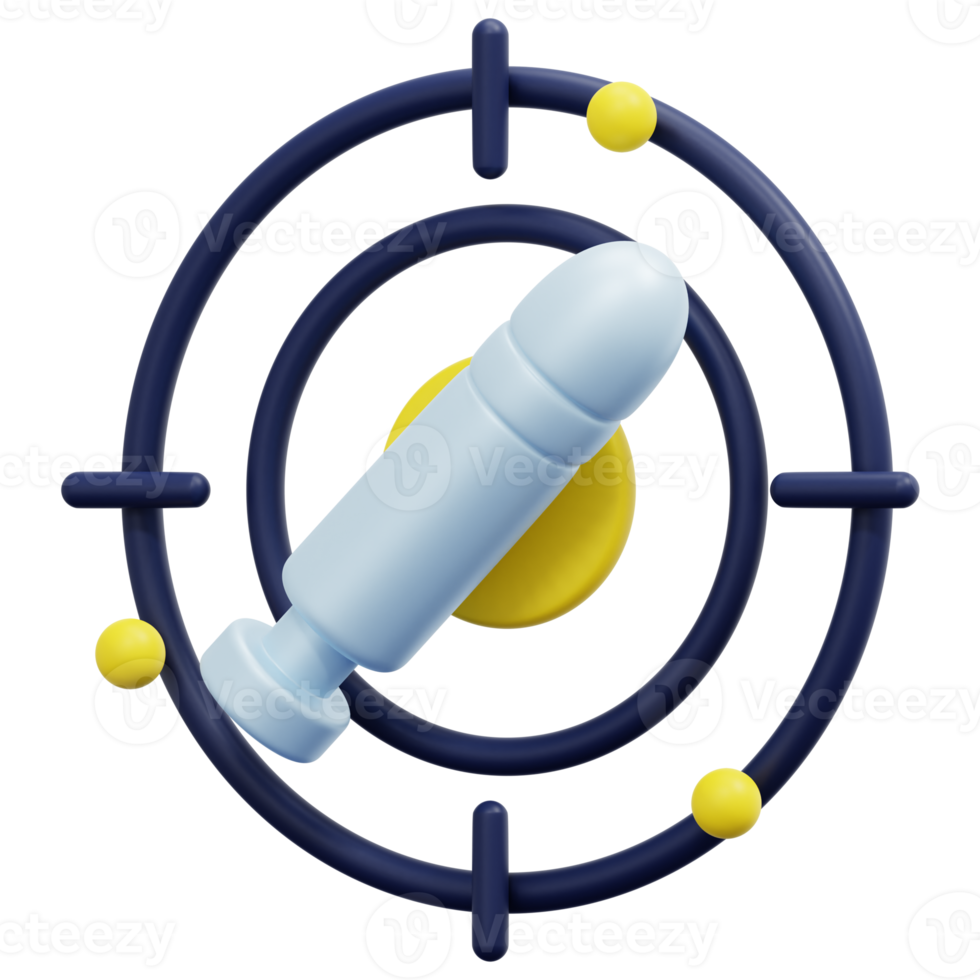 fps 3d render icon illustration png