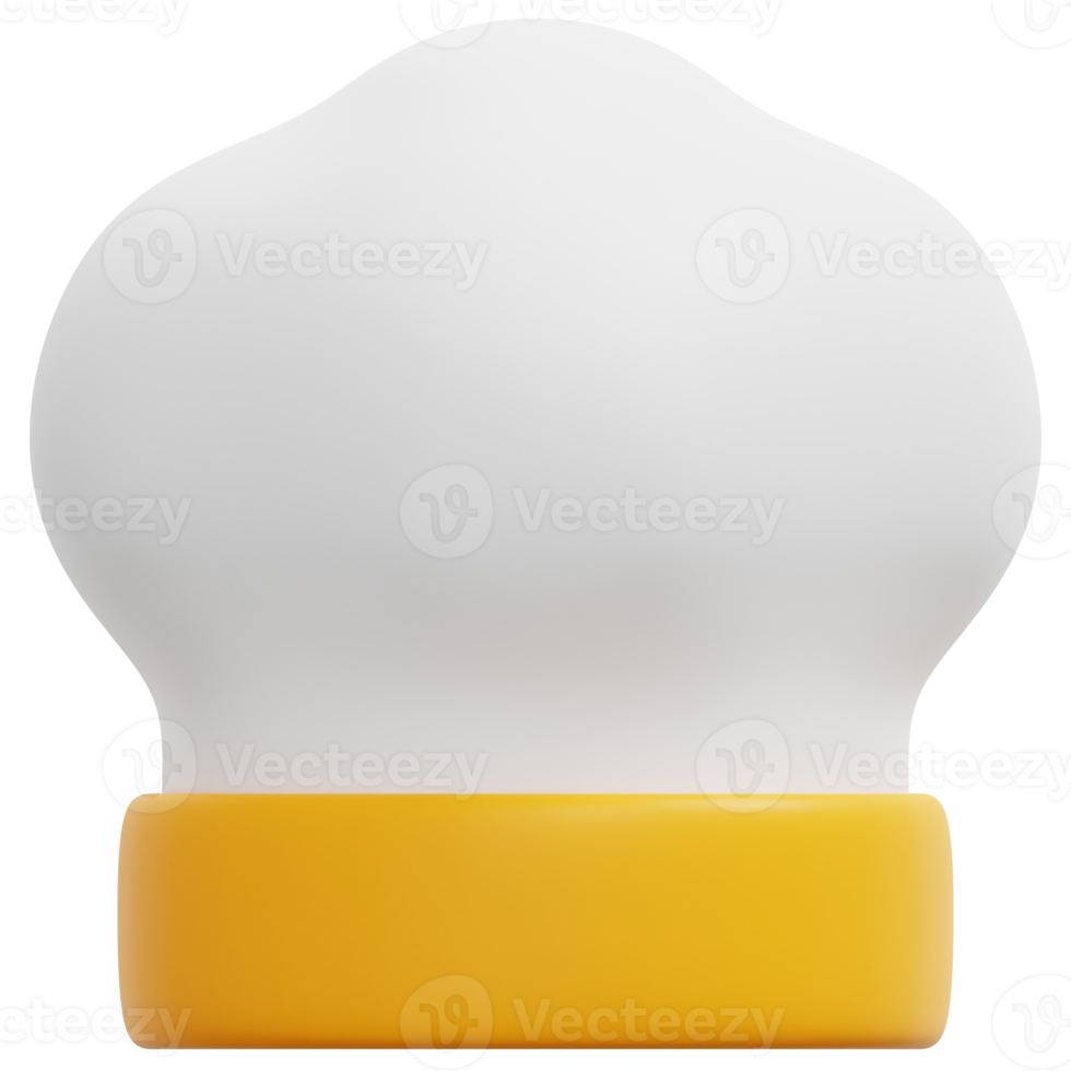 hat 3d render icon illustration png