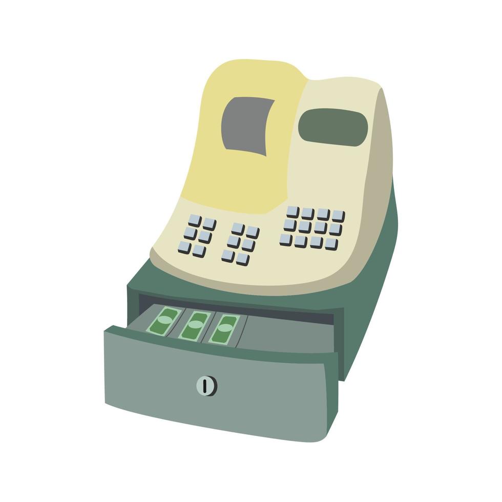 Stacks of electronic cash registers, background with vector design illustration