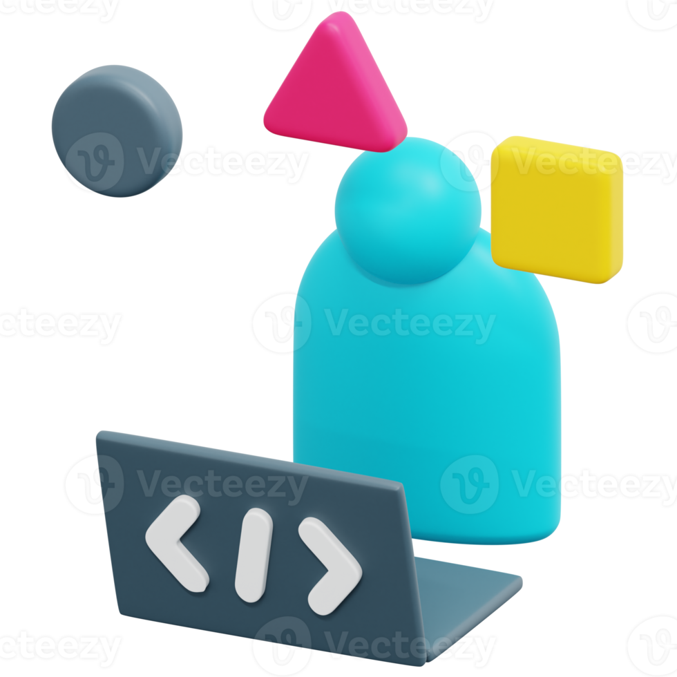 flexibility 3d render icon illustration png