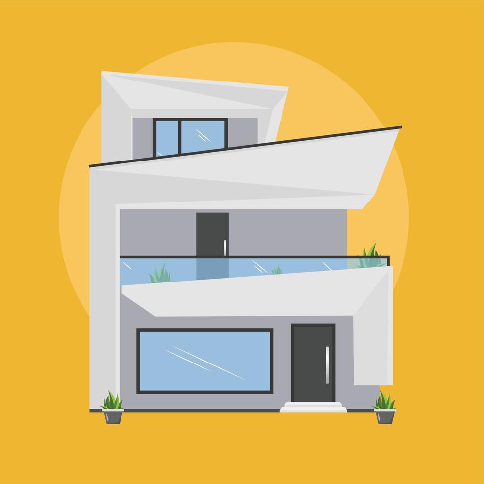 Modern House Vector