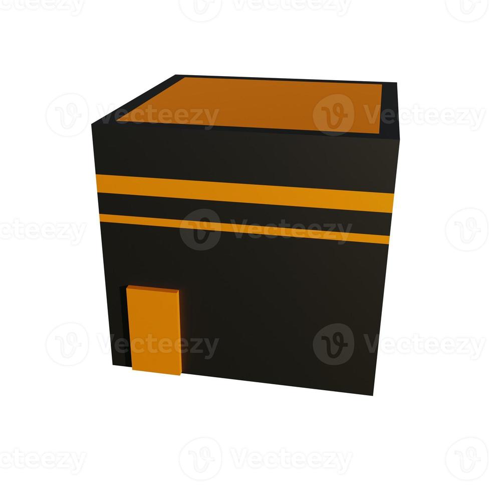 3d render illustration Kaaba photo