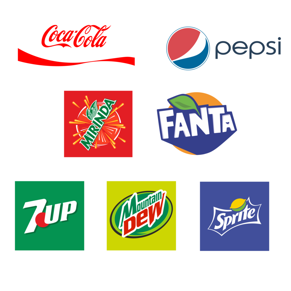 logotipo de la marca internacional de refrescos png