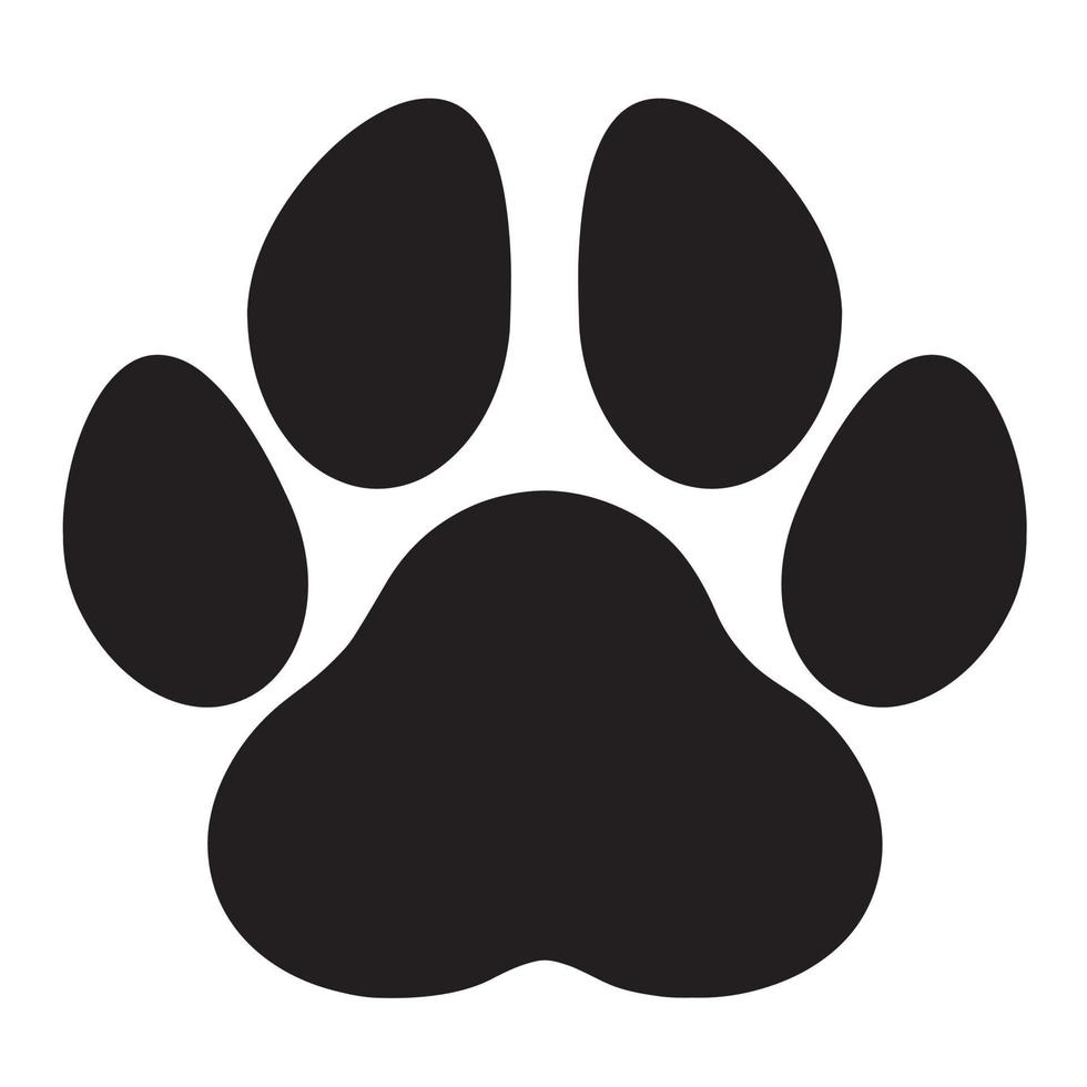 dog, animal footprint pattern, ideal for projects, backgrounds, banners, logos. vector