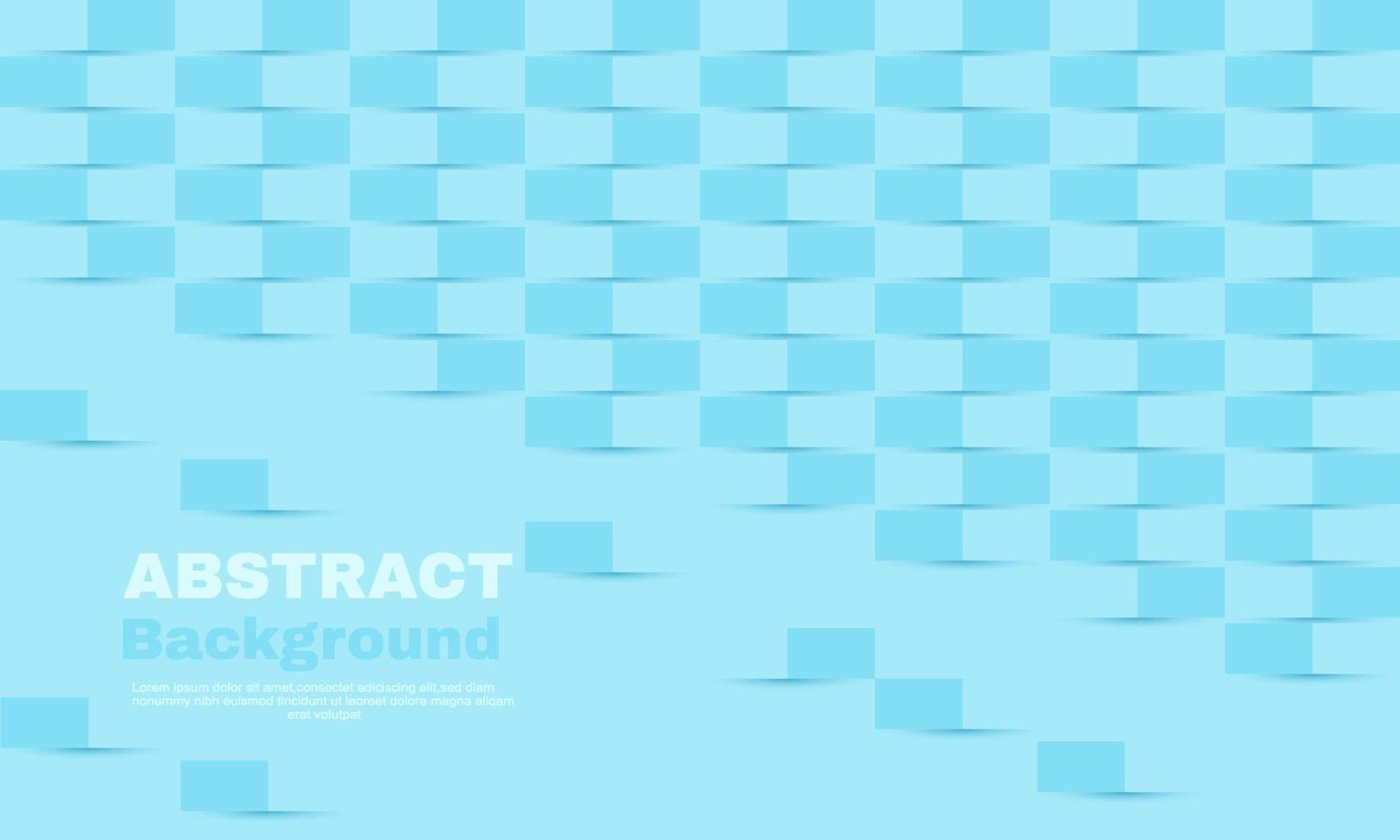 unique abstract modern square background blue vector