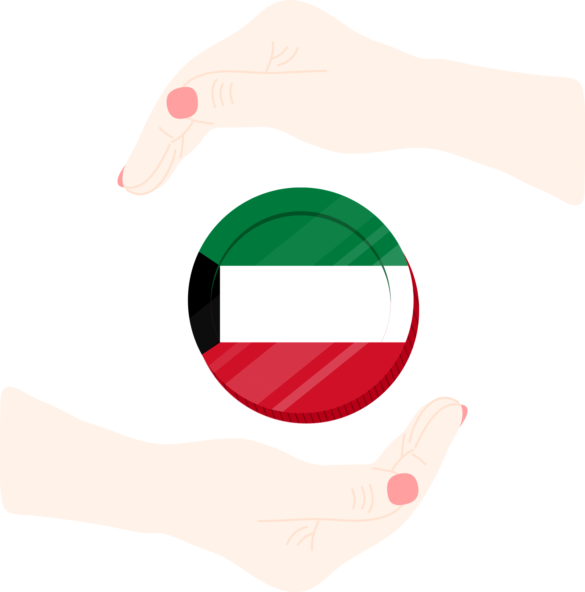 Kuwait Flag hand drawn, Kuwaiti dinar hand drawn 11651584 PNG