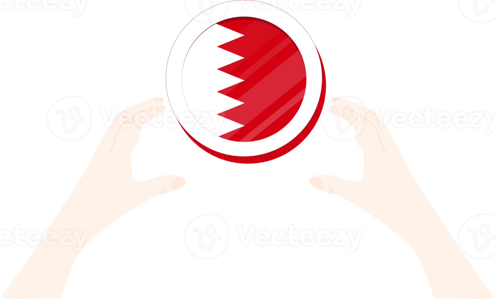 Bahrain Flag hand drawn,Bahraini dinar hand drawn png