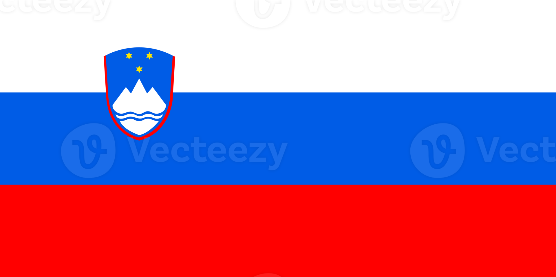 Slovenia hand drawn flag, EUR hand drawn png