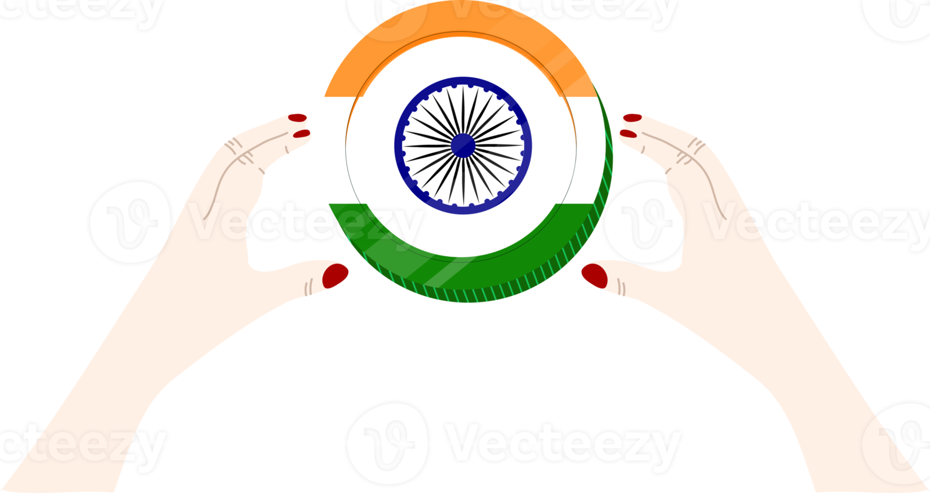 Indien flagga hand ritade, indisk rupee hand dragen png