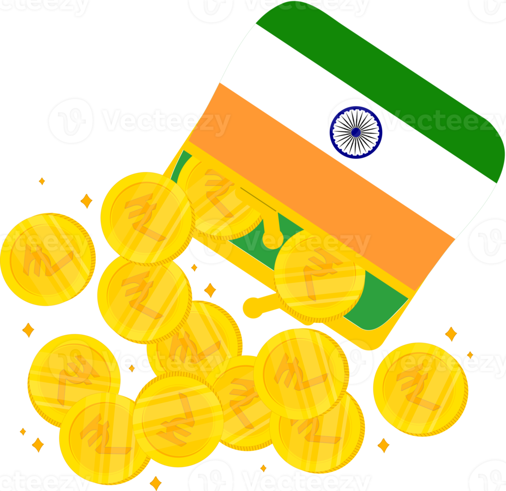 India Flag hand drawn, indian rupee hand drawn png