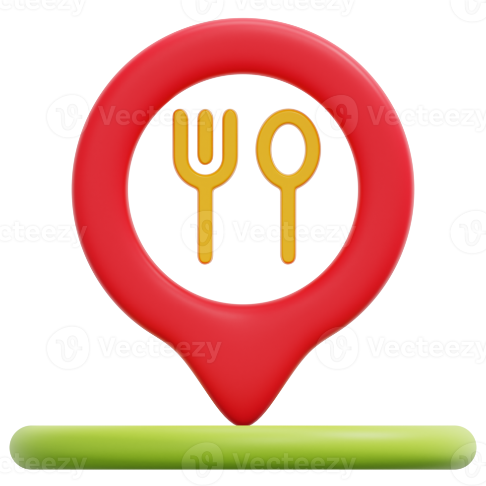 voedsel 3d geven icoon illustratie png