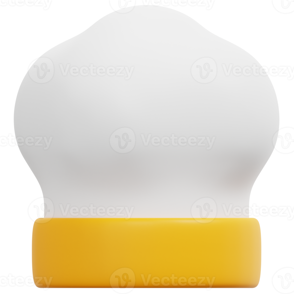 hat 3d render icon illustration png