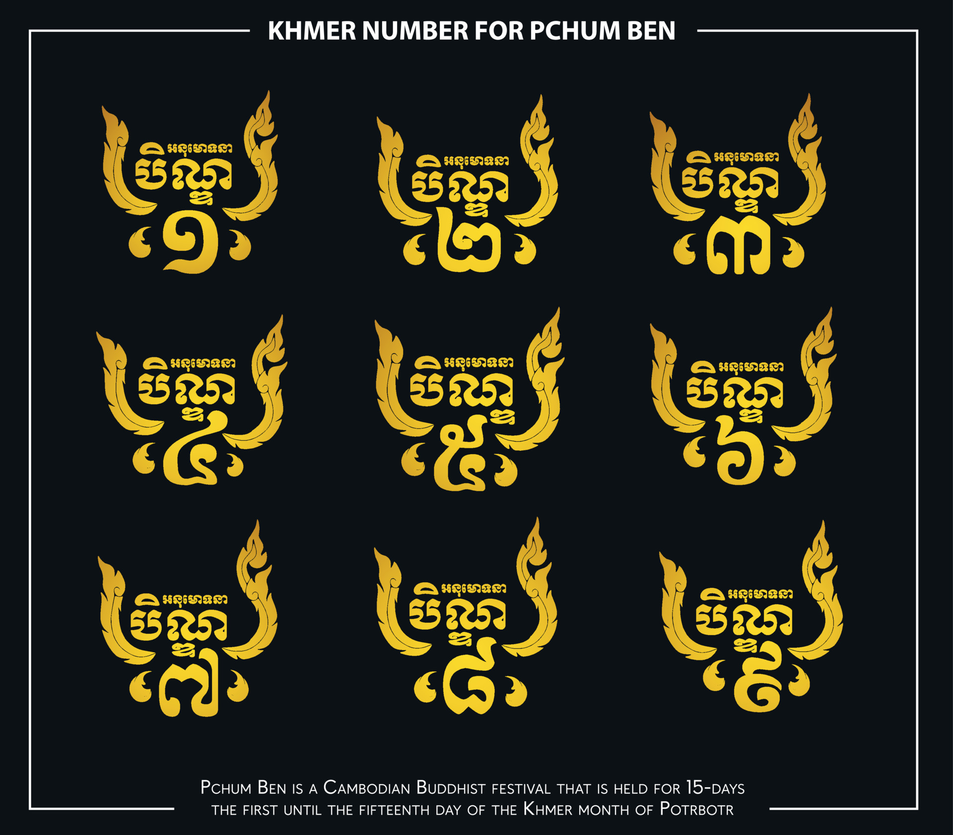 Cambodia water festival banner 11651995 Vector Art at Vecteezy