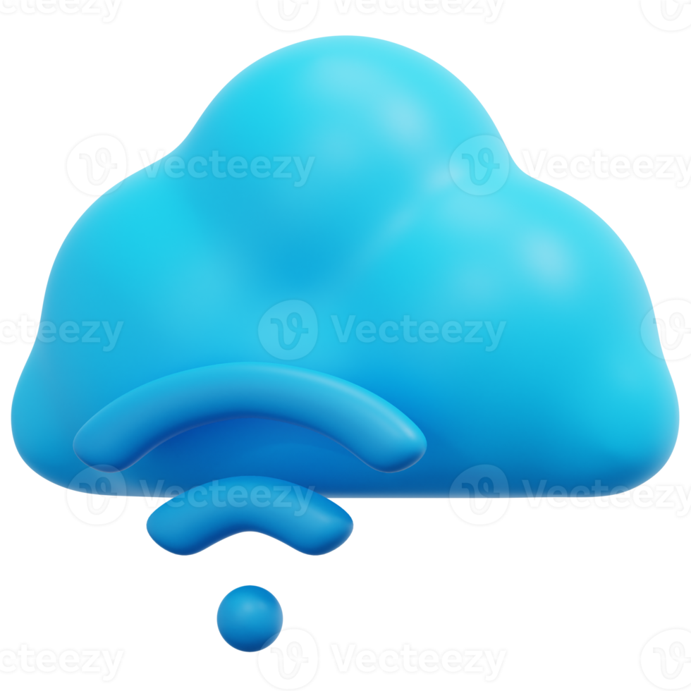 internet 3d render icon illustration png