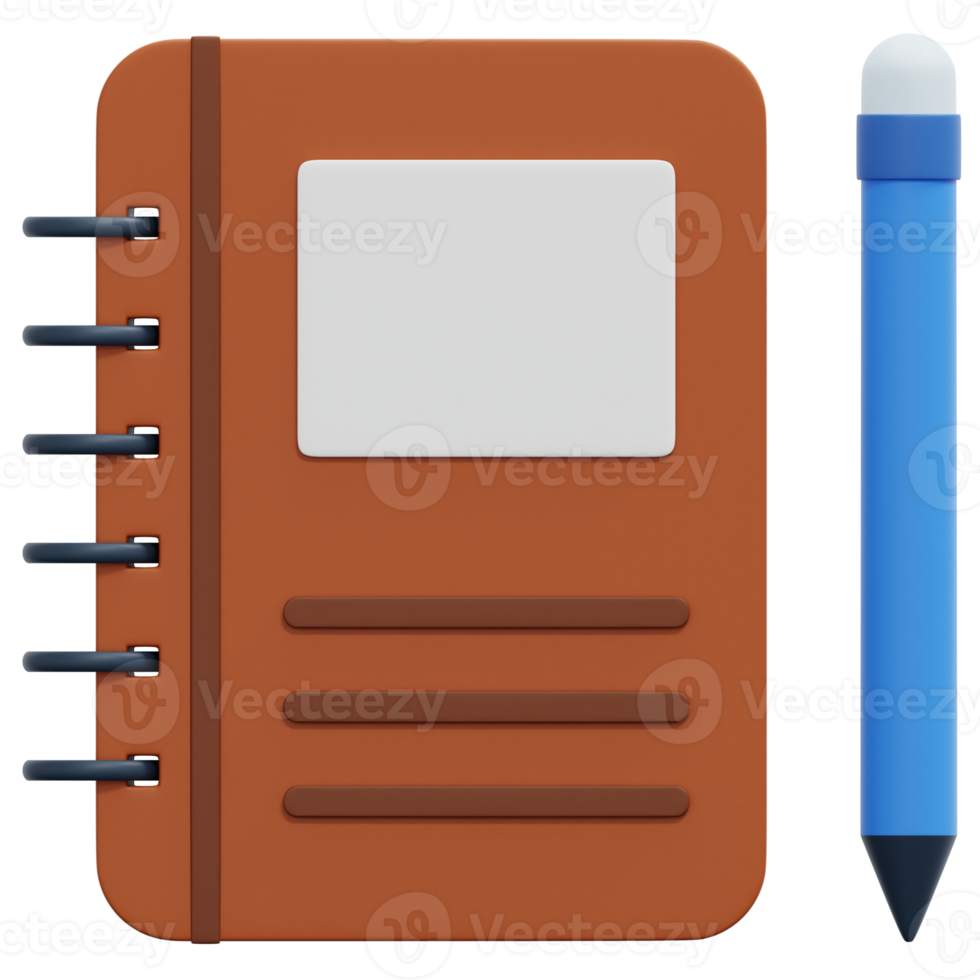 sketchbook 3d render icon illustration 11652243 PNG