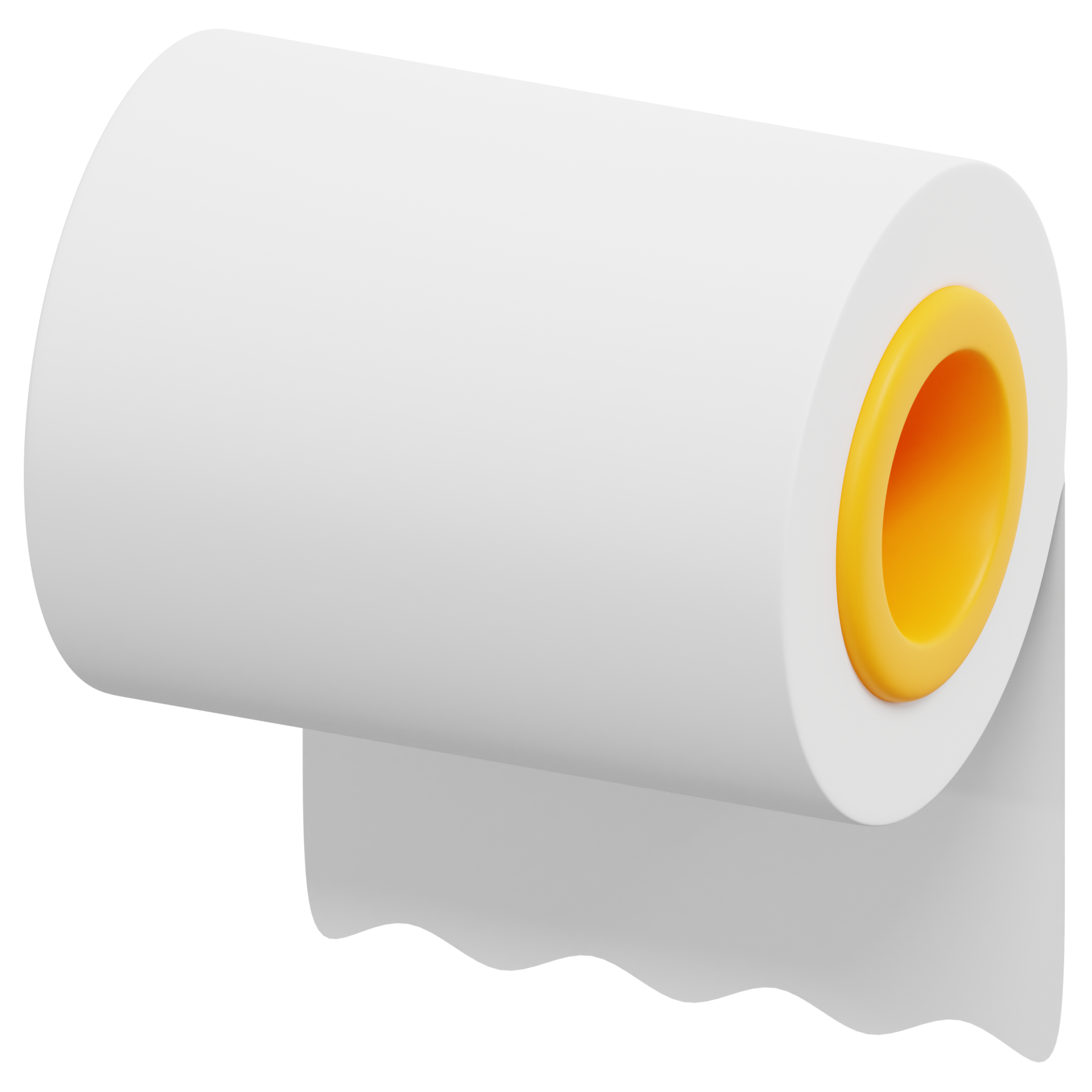 Paper Towels 3d Render Icon Illustration 11652429 PNG pin-em-toilet-roll-craft