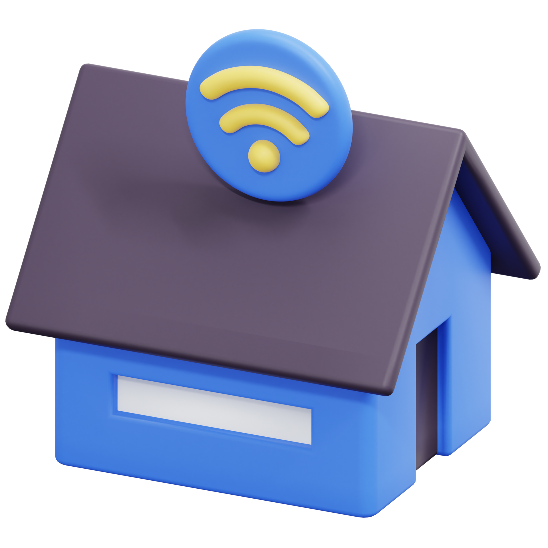 smart home 3d render icon illustration 11652456 PNG