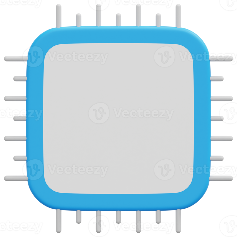 illustration de l'icône de rendu 3d mat png