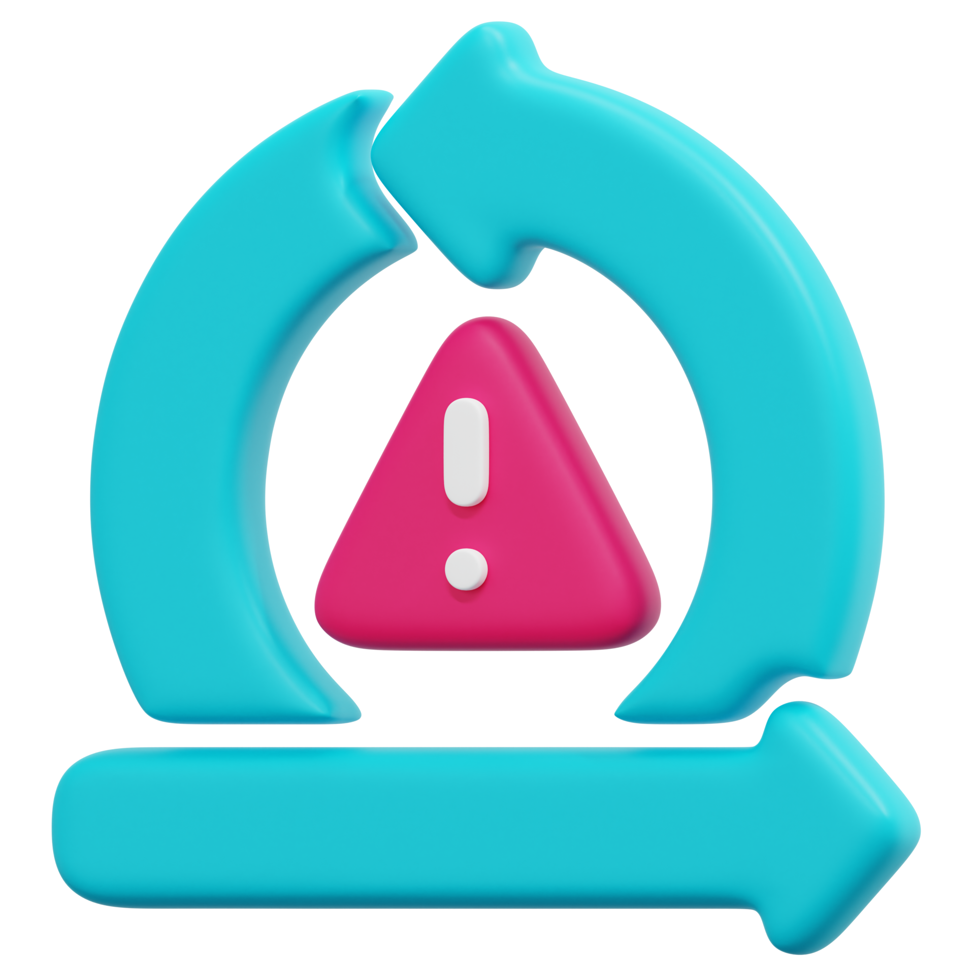 risk 3d render icon illustration 11652671 PNG