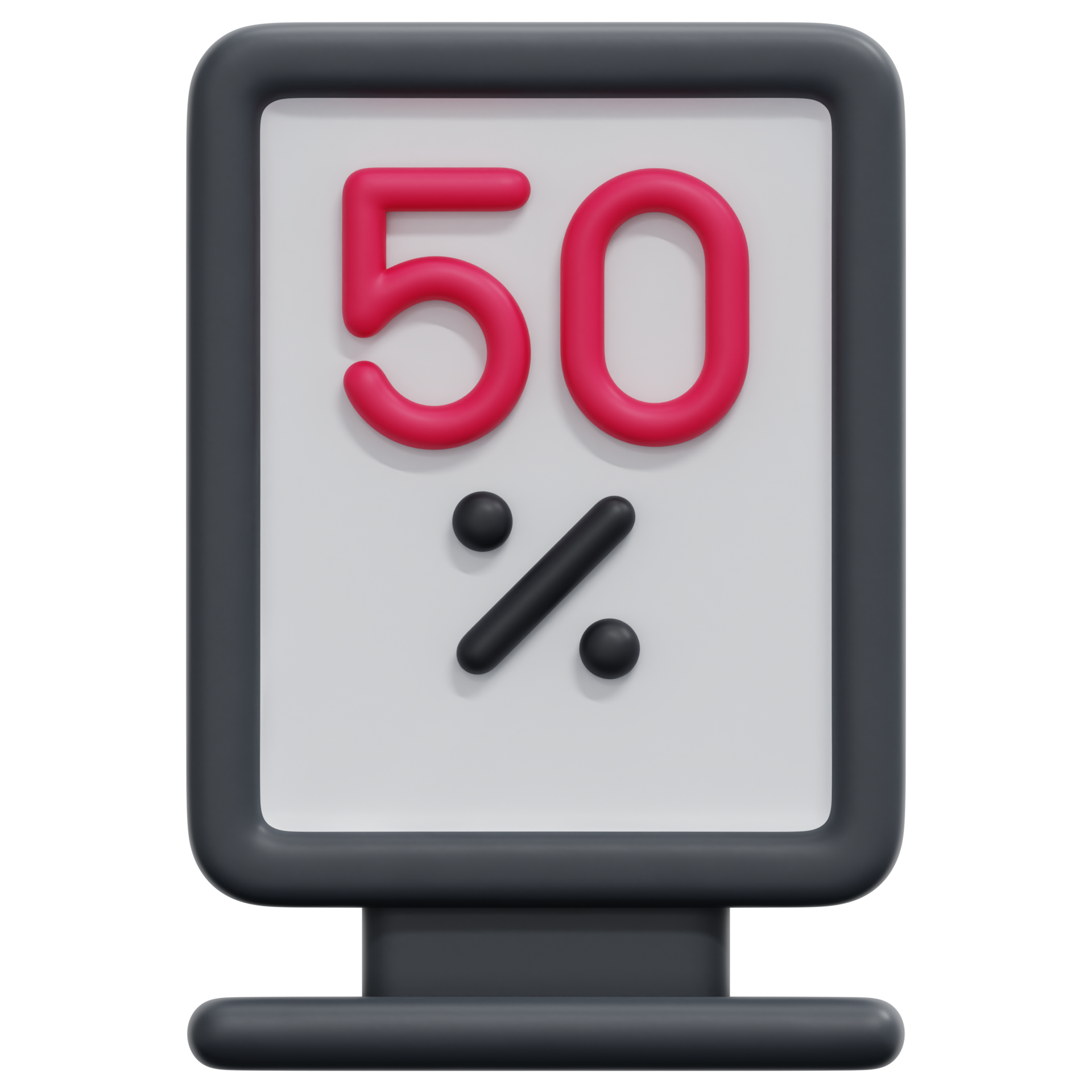 poster 3d render icon illustration 11652761 PNG