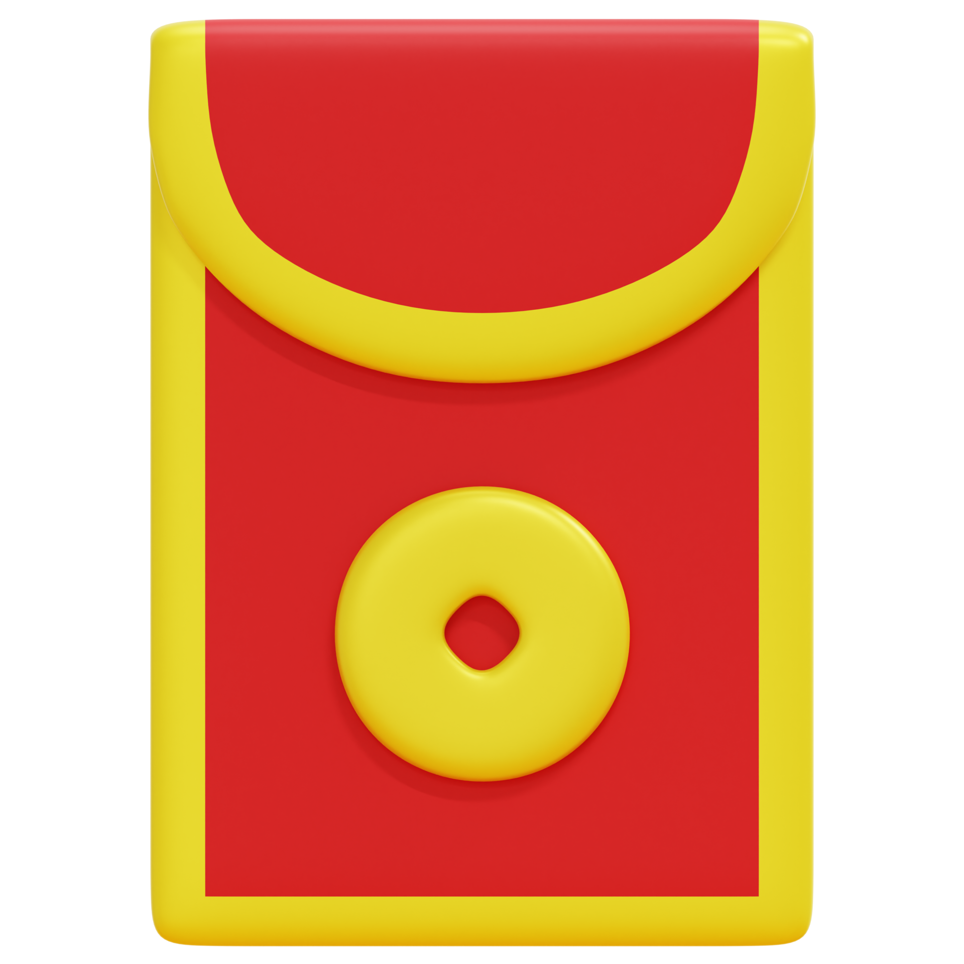 red envelope 3d render icon illustration 11653028 PNG