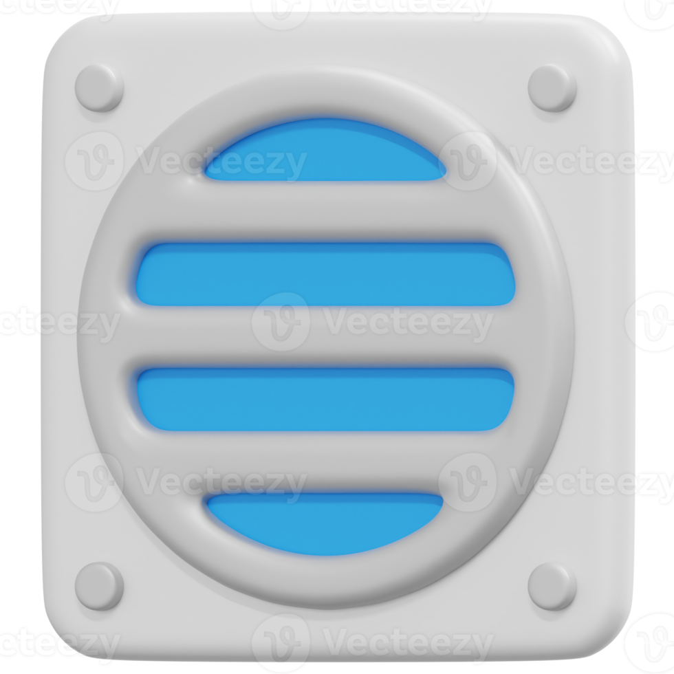 drain 3d render icon illustration png