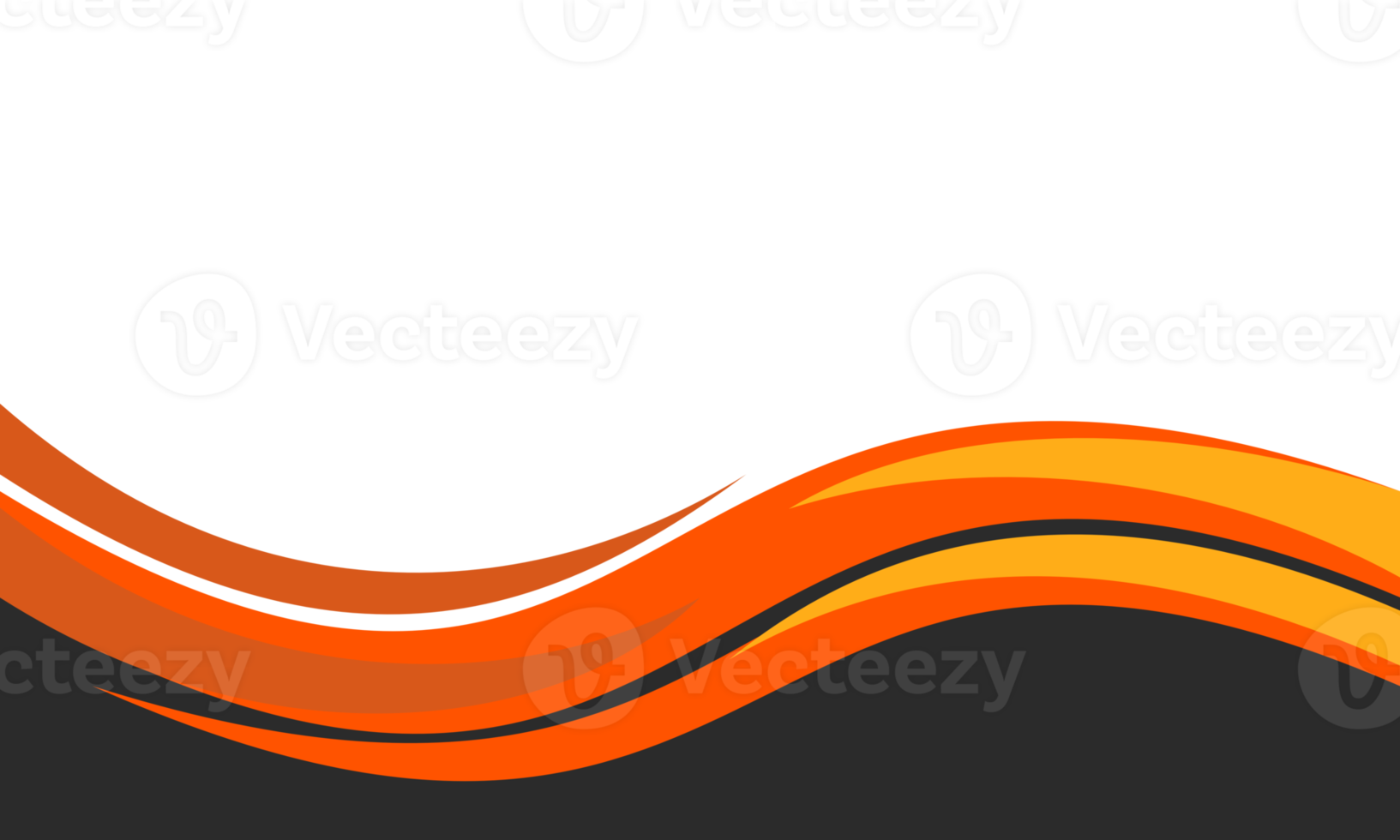 tarjeta de visita de fondo abstracto o conjunto de diseño de plantilla horizontal aislado en gris amarillo naranja png