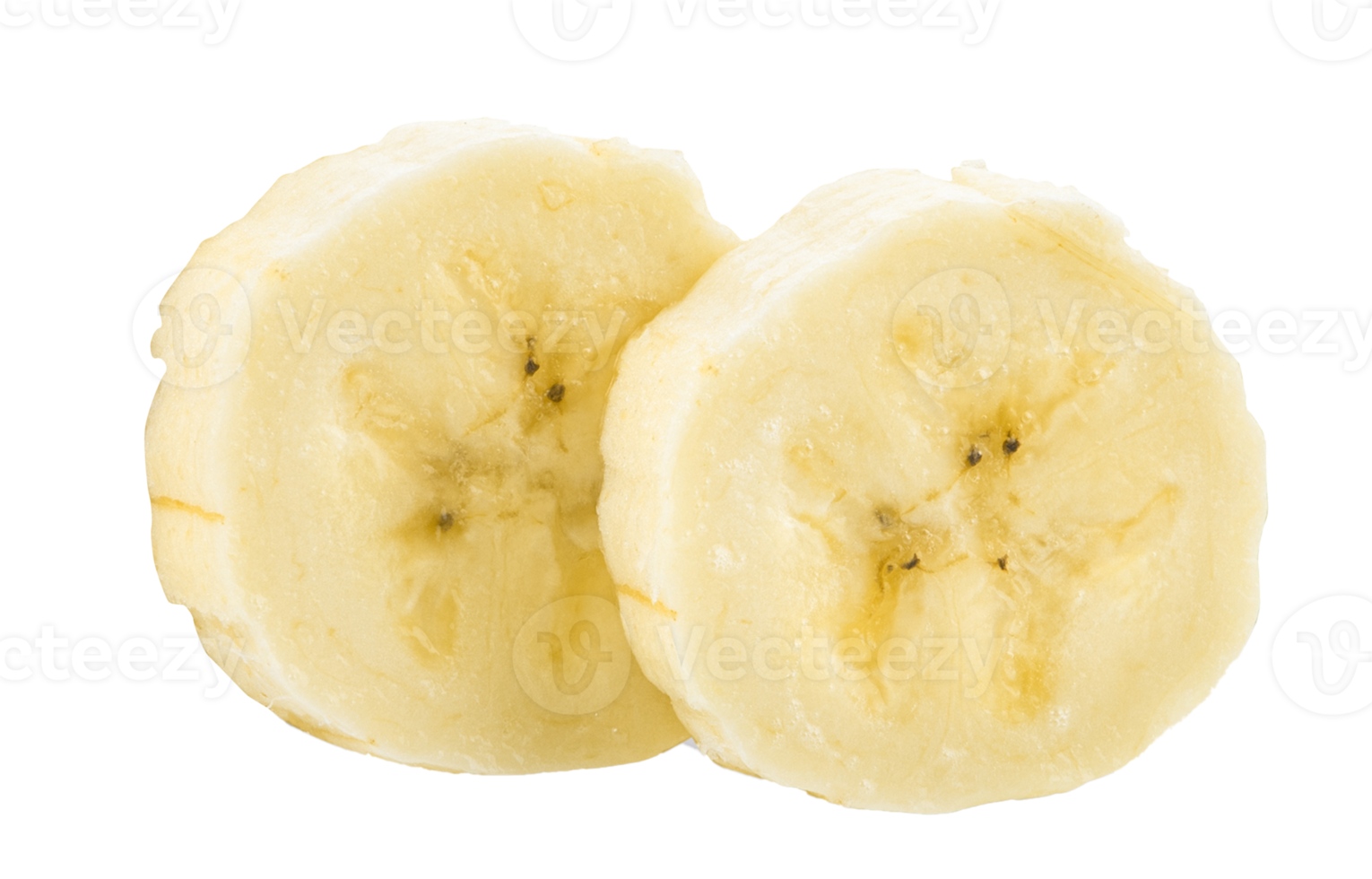 fatias de banana fresca png