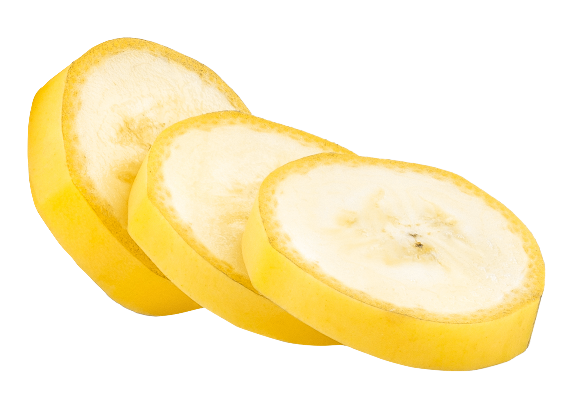 Banana slice isolated on transparent background PNG - Similar PNG