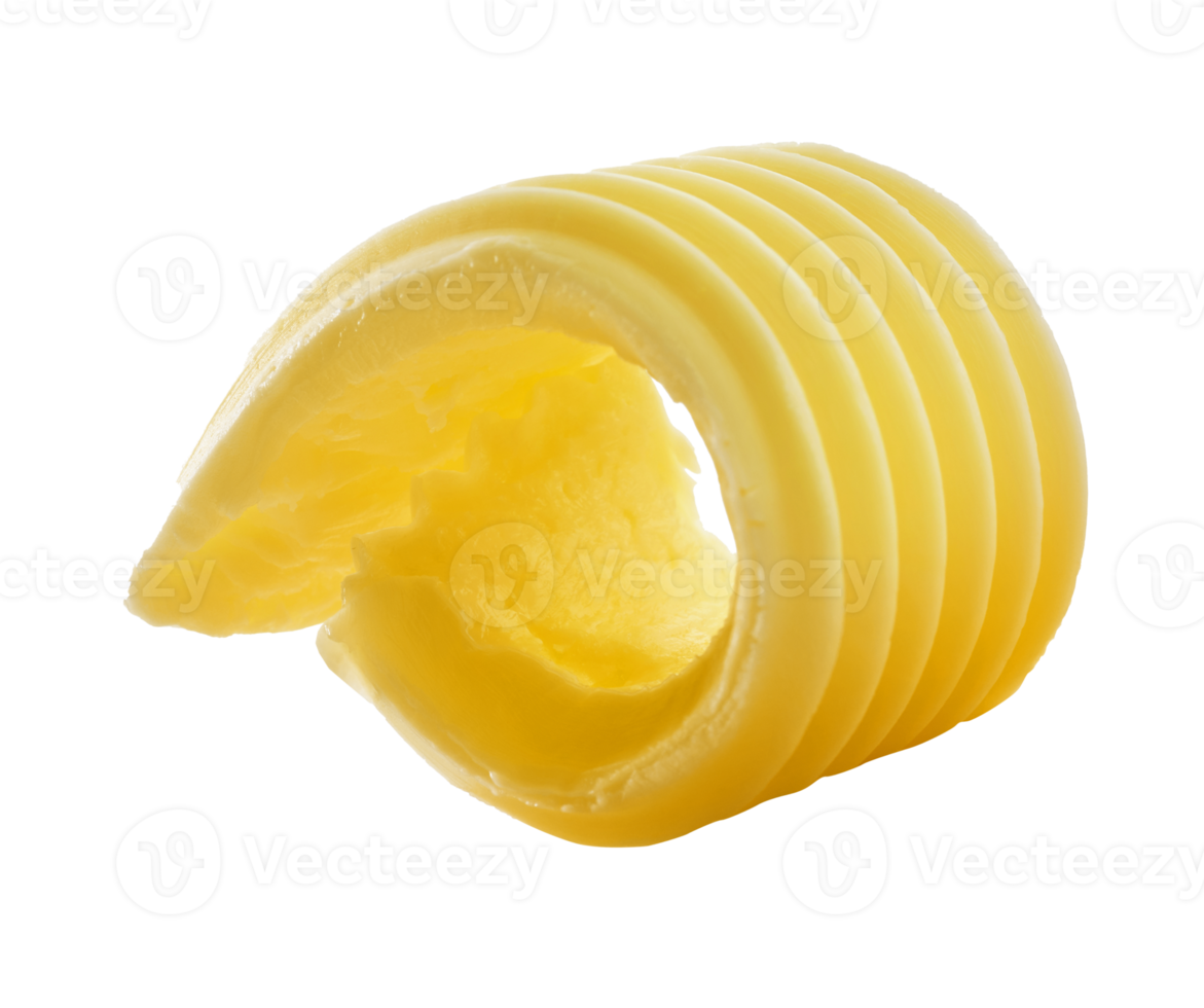 butter curl closeup png