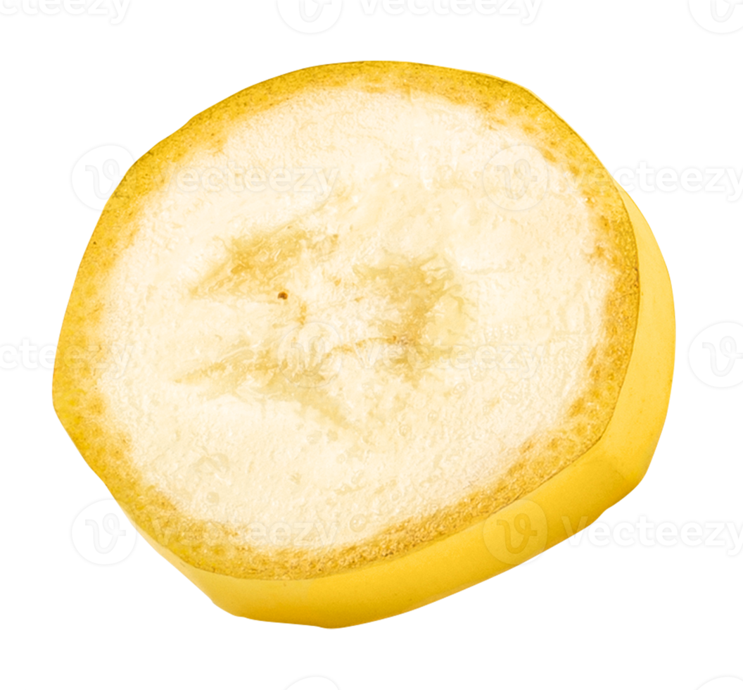 geel banaan plakjes png