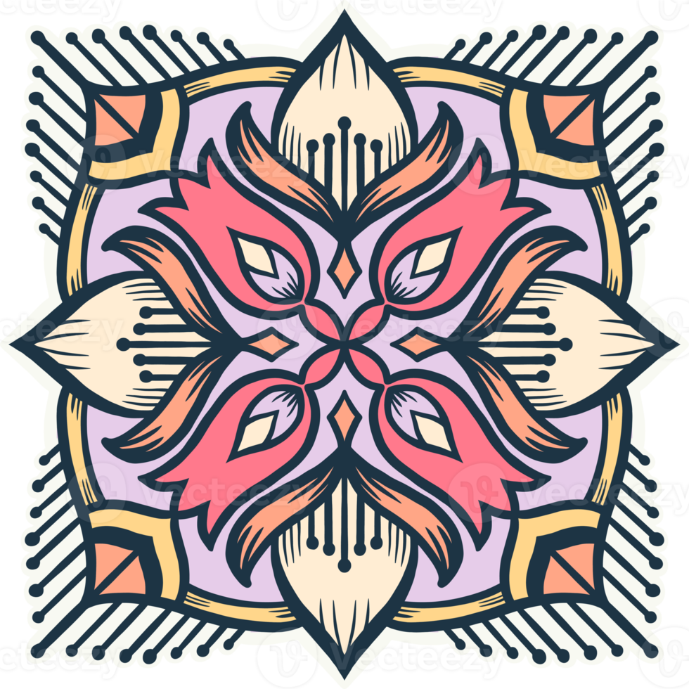 indisches Mandala png