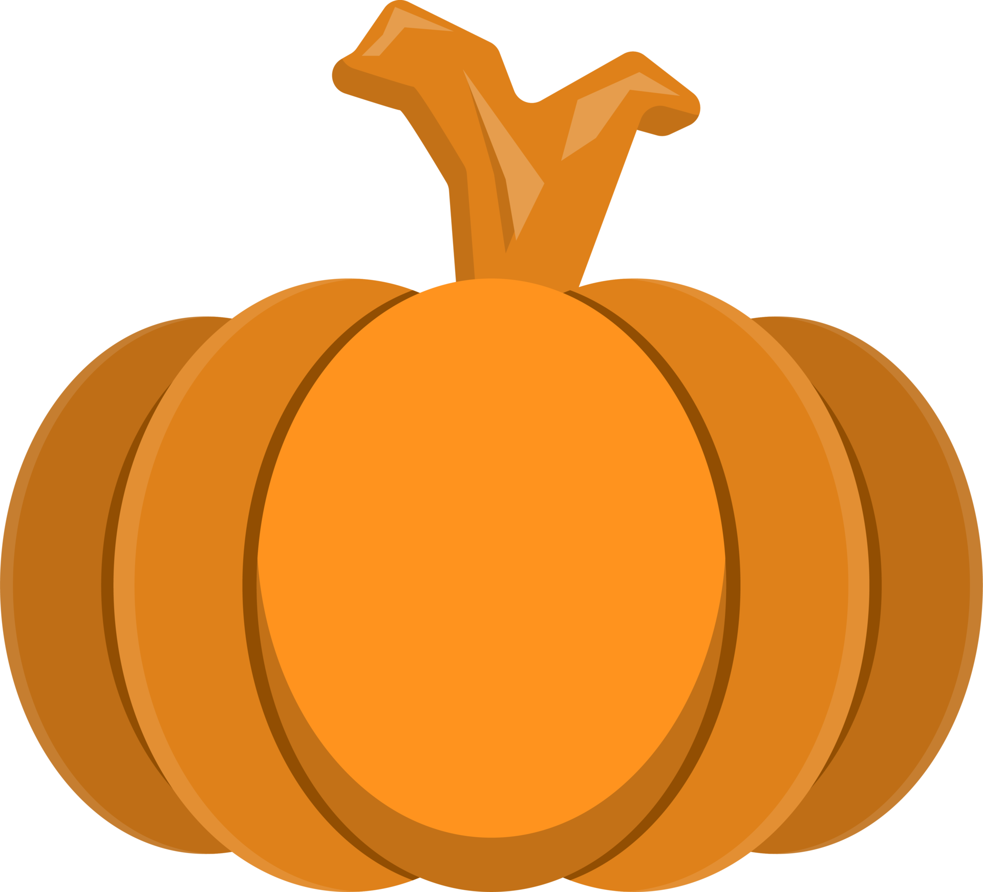 Free Orange Ghost Cartoon Pumpkin. Transparent background for decorative  use. Ghosting at Halloween Festival. scary smile 11654863 PNG with  Transparent Background