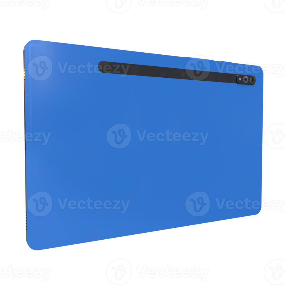 Tablet pc 3d modelling png
