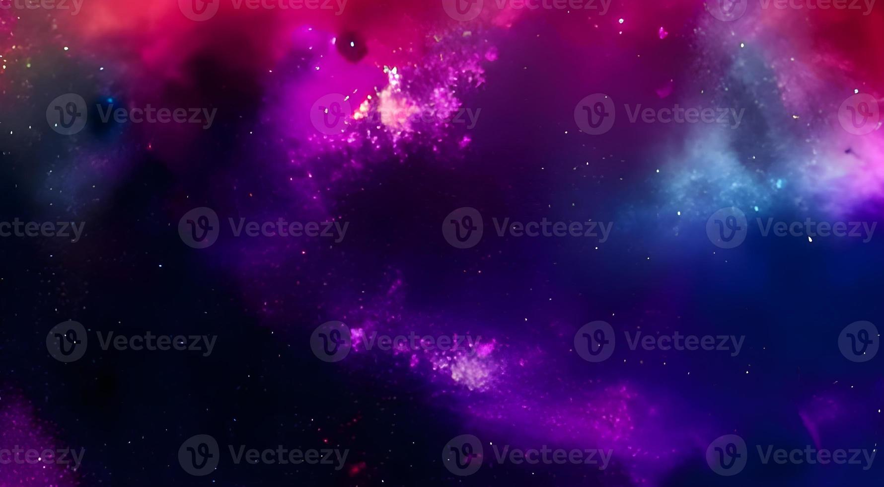 Space background. Realistic starry night. Cosmos and shining stars. Milky way and stardust. Color galaxy with nebula. Magic Infinite universe. photo
