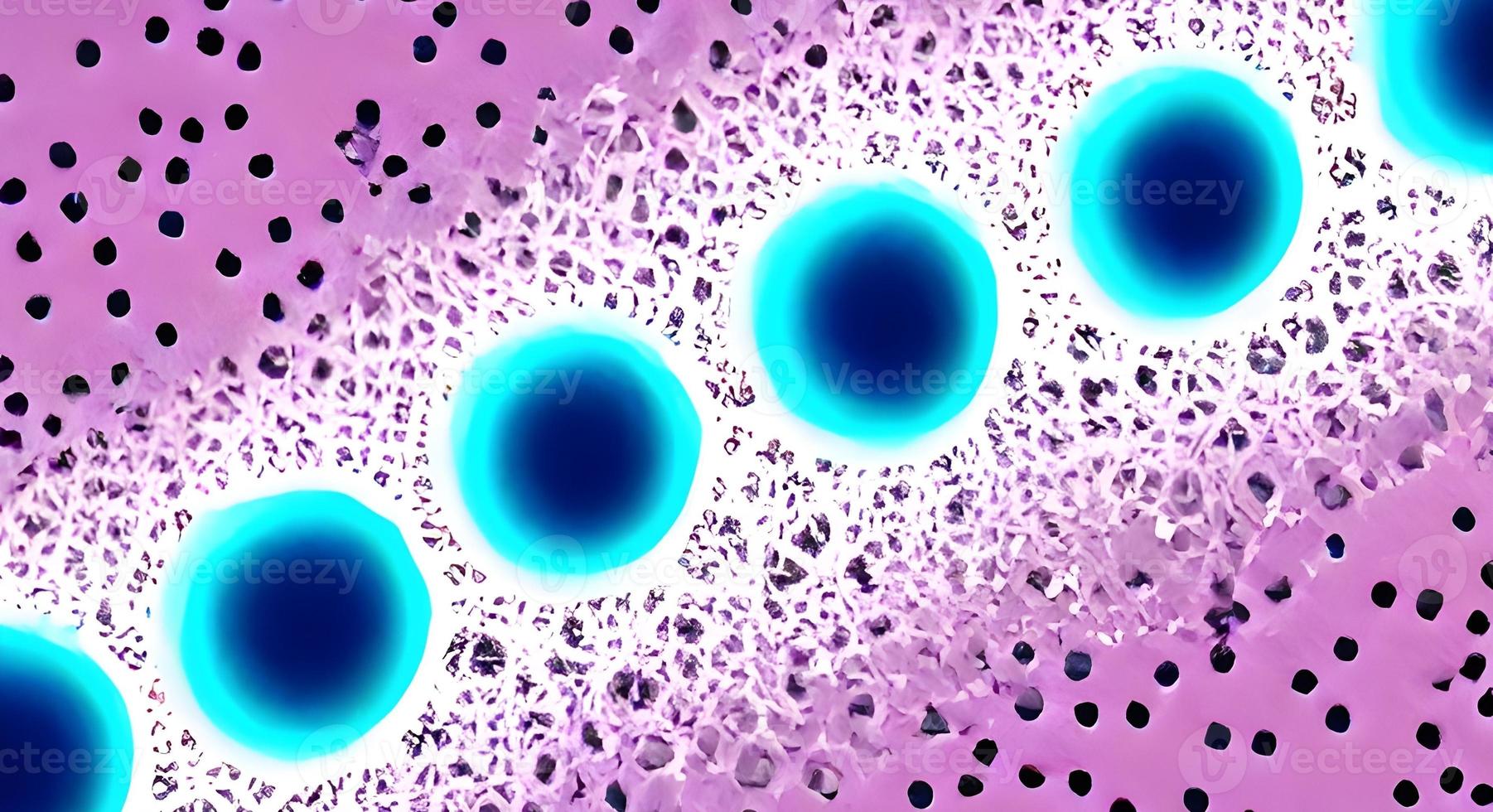 Bacteria and viruses on surface of skin, mucous membrane or intestine, model of MERS, HIV, flu, Escherichia coli, Salmonella, Klebsiella, Legionella, Mycobacterium tuberculosis, model of microbes photo