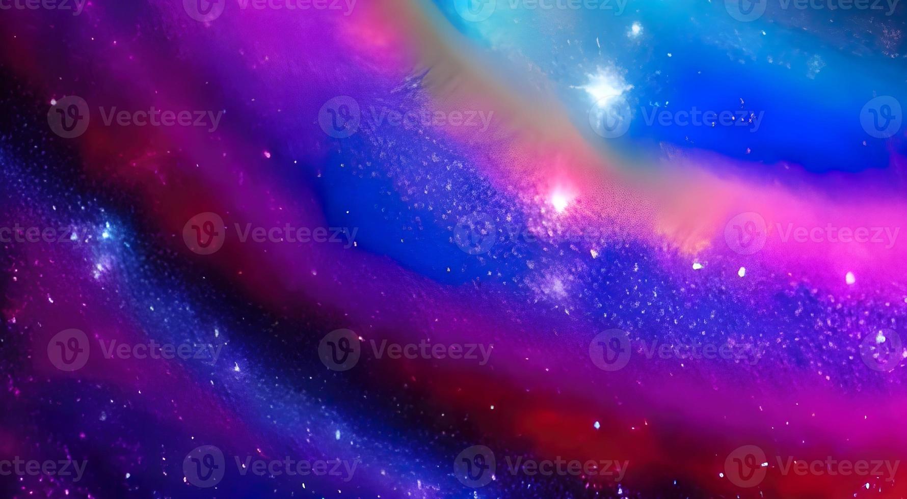 Star field in space a nebula and a gas congestion. photo