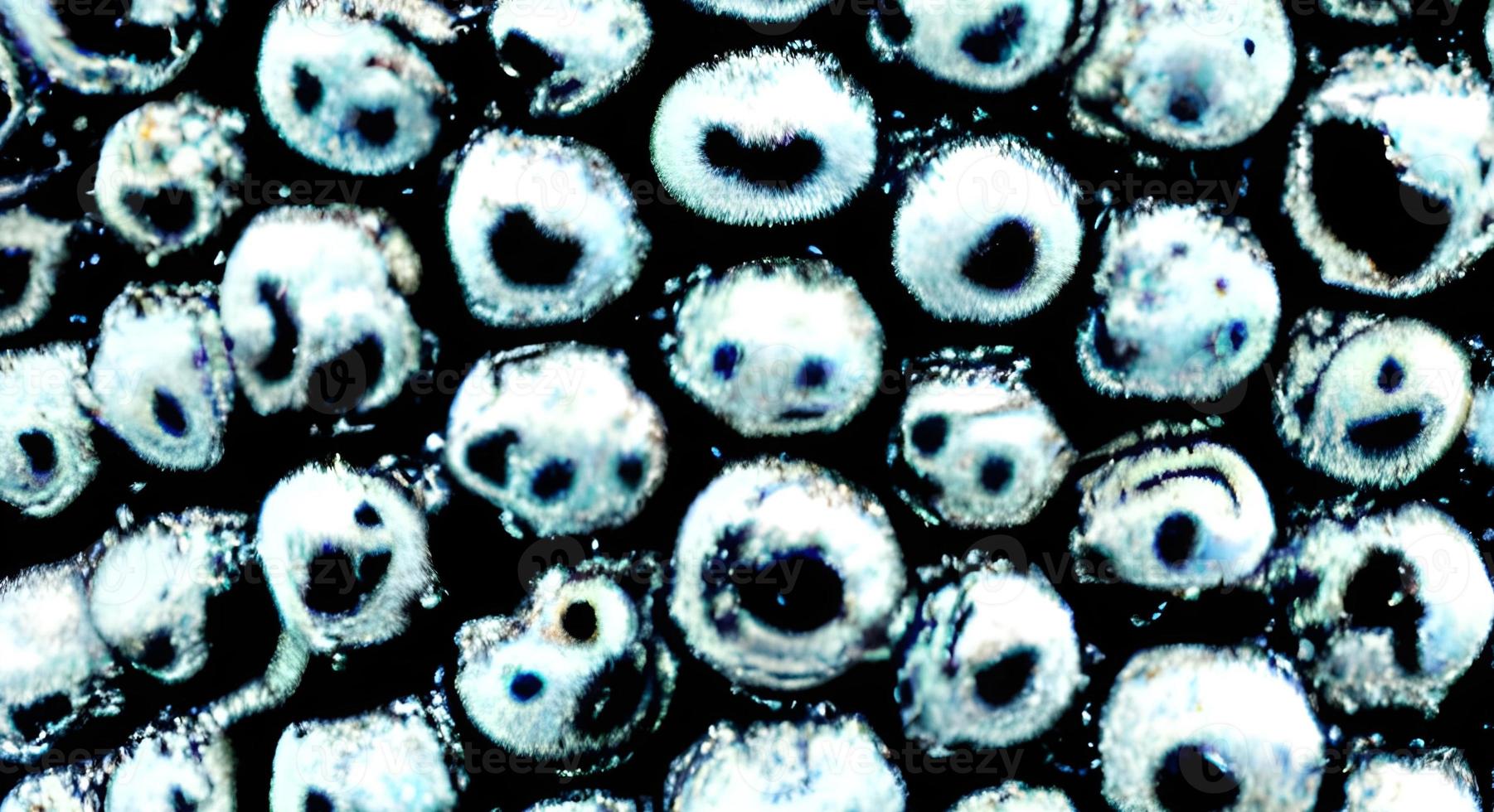 bacteria virus or germs microorganism cells. rendering photo