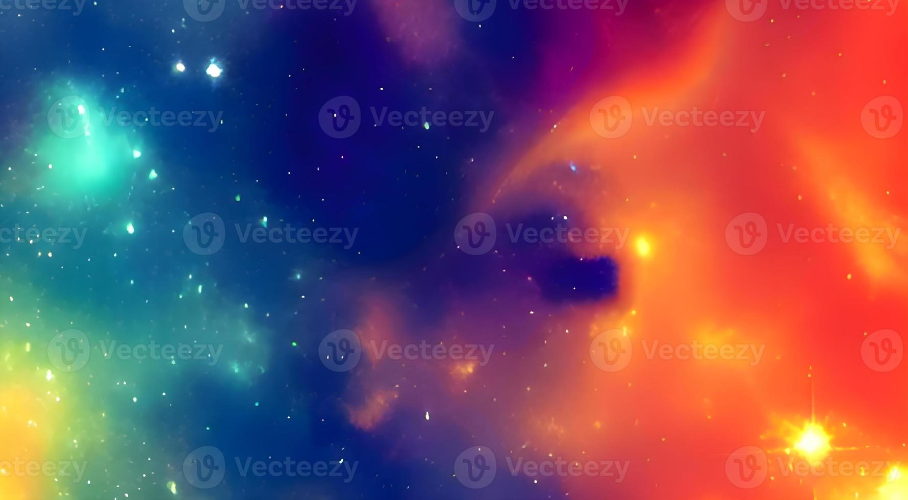 Space background. Realistic starry night. Cosmos and shining stars. Milky way and stardust. Color galaxy with nebula. Magic Infinite universe. photo